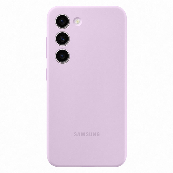Pouzdro Silicone Cover pro Samsung Galaxy S23, lilac