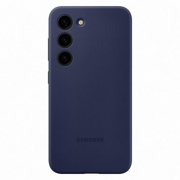 Pouzdro Silicone Cover pro Samsung Galaxy S23, navy