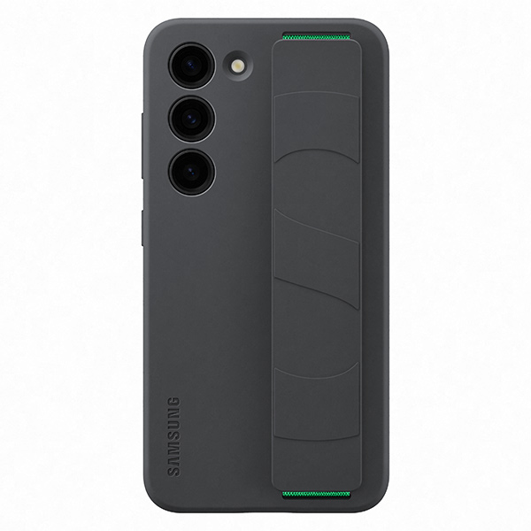 Pouzdro Silicone Grip Cover pro Samsung Galaxy S23, black