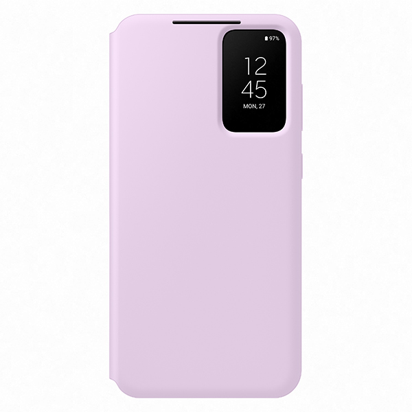 Pouzdro Smart View Wallet pro Samsung Galaxy S23 Plus, lilac