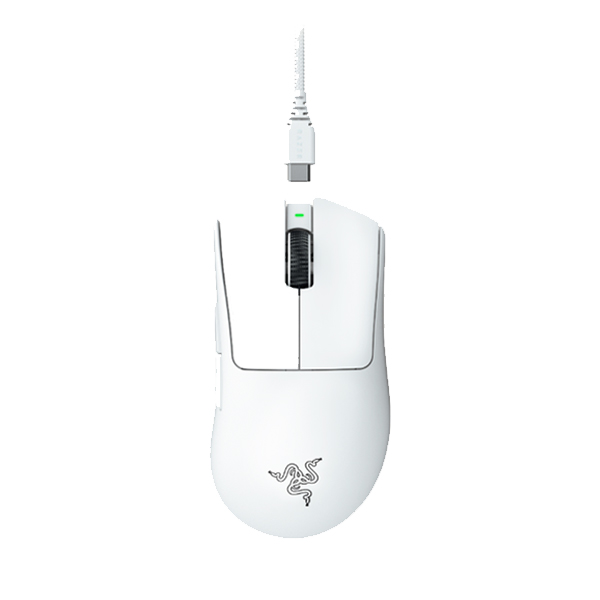 Razer DeathAdder V3 Pro, white - OPENBOX (Rozbalené zboží s plnou zárukou)