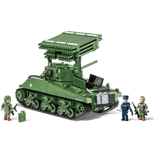 Cobi World War II tank M4A3 SHERMAN s raketometem T34 CALLIOPE, Executive Edition Cobi World War II tank M4A3 SHERMAN s raketometem T34 CALLIOPE, Executive Edition