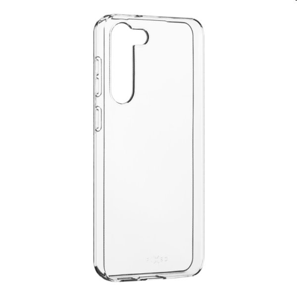 FIXED TPU Gelové pouzdro Slim AntiUV pro Samsung Galaxy S23, transparentní