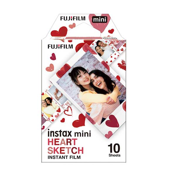 Fujifilm Instax Mini film "srdíčka"