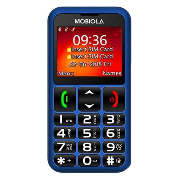 Mobiola MB700, Dual SIM, modrý