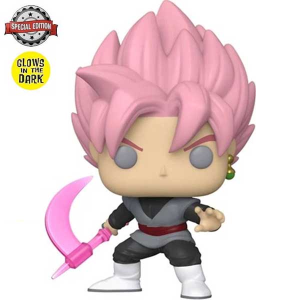 POP! Animation: Super Saiyna Rosé Goku Black (Dragon Ball) Special Edition (Glows in The Dark)