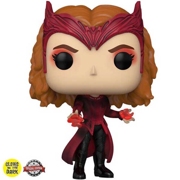 POP! Dr. Strange in the Multiverse of Madness: Scarlet Witch (Marvel) Glows in The Dark (Special Edition)