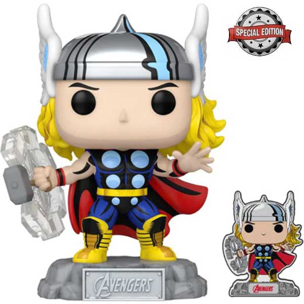 POP! Thor (Marvel) Special Edition + odznak