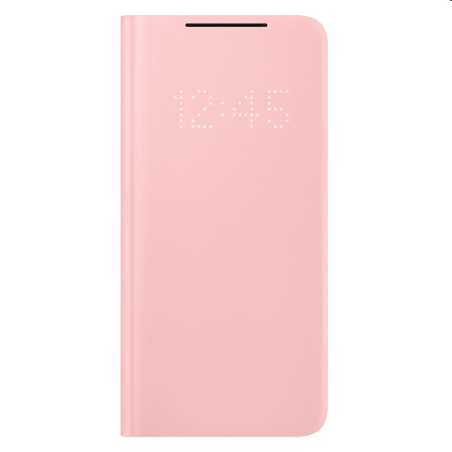 Samsung LED View Cover S21 Plus, pink - OPENBOX (Rozbalené zboží s plnou zárukou)