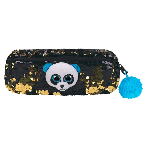 TY - Dětský flitrový penál panda BAMBOO
