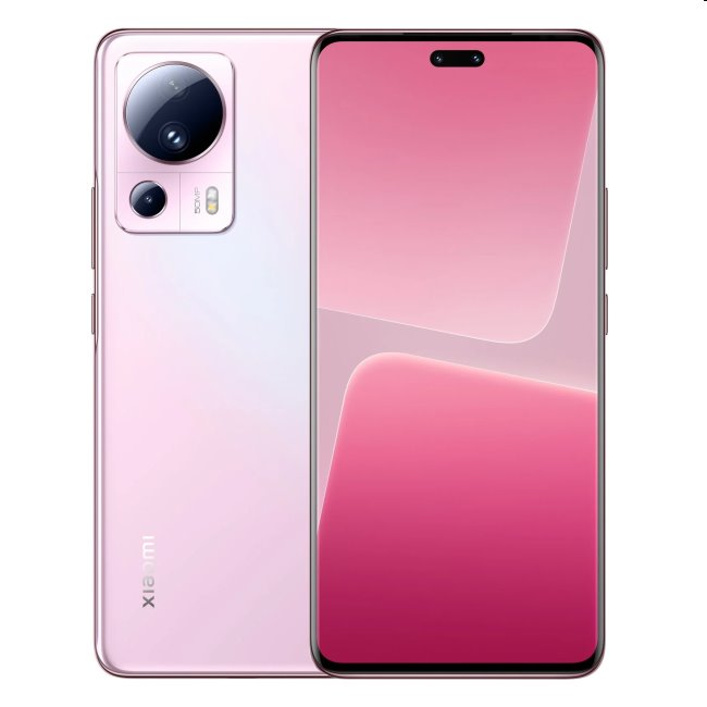 Xiaomi 13 Lite, 8/256GB, pink, Třída A - použité, záruka 12 měsíců