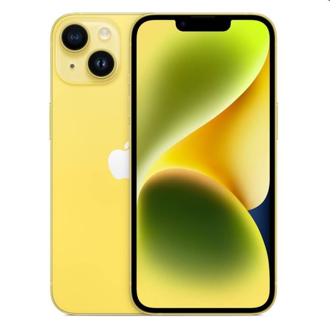 Apple iPhone 14 128GB, yellow