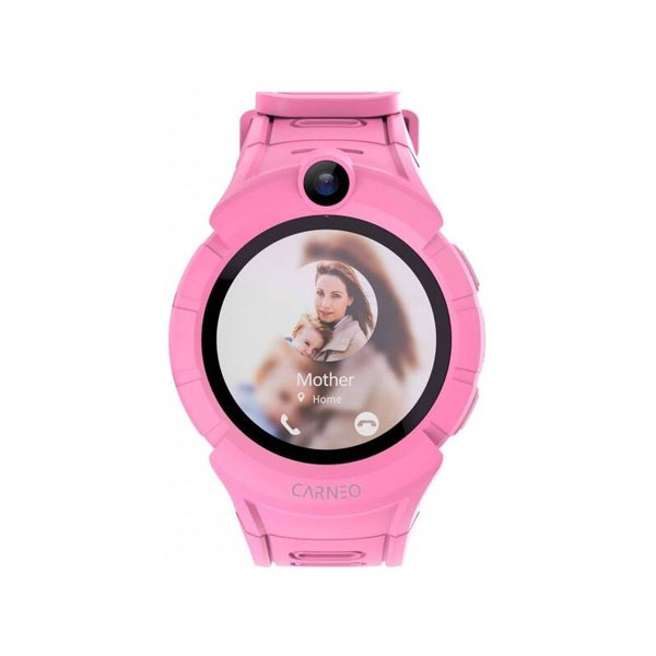 Dětské smart hodinky Carneo GuardKid+ Mini, růžové