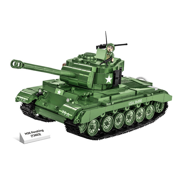 Cobi World War II tank M26 Pershing T26E3 Cobi World War II tank M26 Pershing T26E3