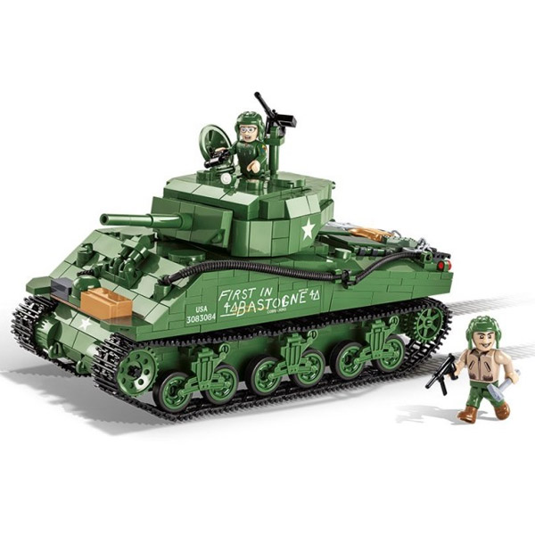 Tank Cobi World War II Sherman M4A3E2 Jumbo