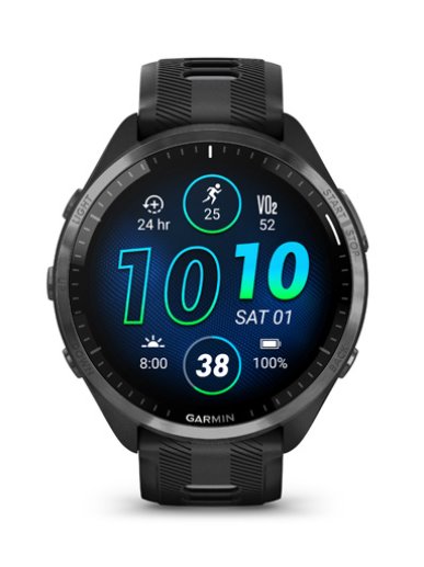 Garmin Forerunner 965, Black/Powder Gray Garmin Forerunner 965, Black/Powder Gray