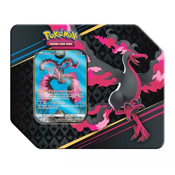 Kartová hra Pokémon TCG: Sword & Shield 12.5 Crown Premium Art Tin Moltres (Pokémon) Kartová hra Pokémon TCG: Sword & Shield 12.5 Crown Premium Art Tin Moltres (Pokémon)