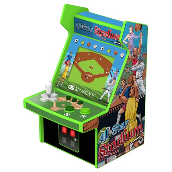 My Arcade herní konzole Micro 6,75" All-Star Stadium (307 v 1)