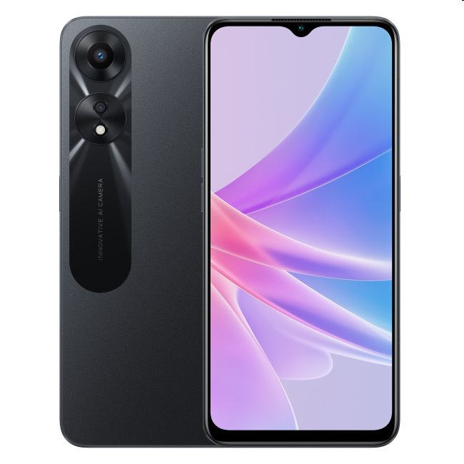 Oppo A78, 4/128GB, černá, Třída A - použité, záruka 12 měsíců