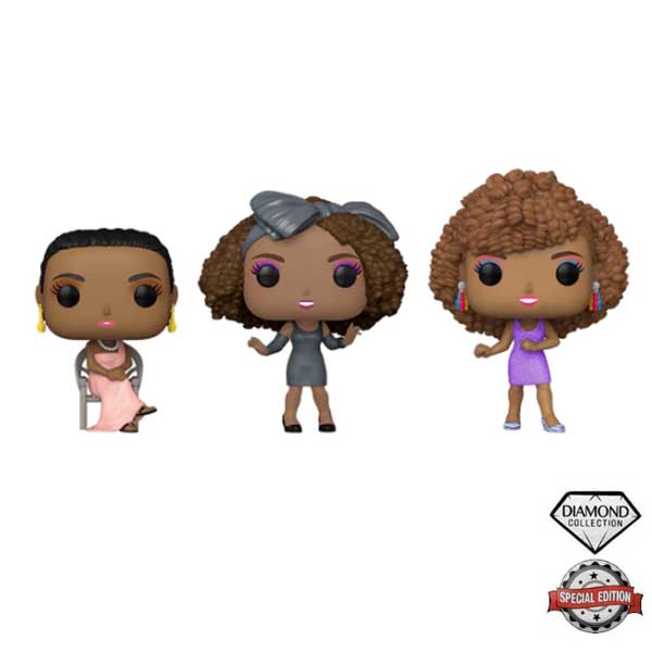 POP! 3 Pack: Whitney Houston Special Edition (Diamond Collection)