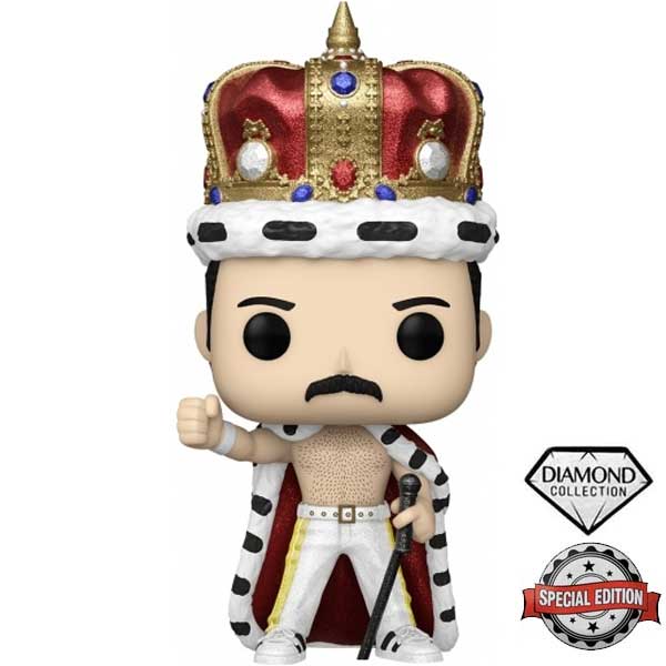 POP! Rocks: Freddie Mercury King (Queen) Diamond Special Edition - OPENBOX (Rozbalené zboží s plnou zárukou)