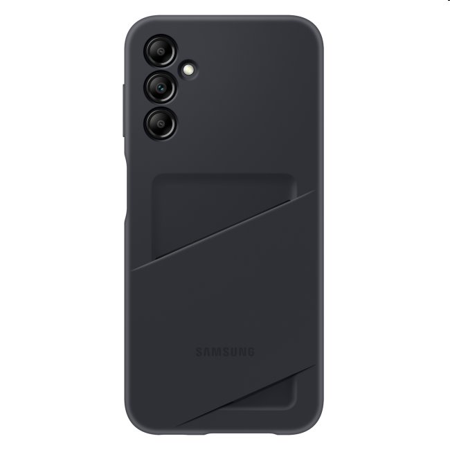 Pouzdro Card Slot Cover pro Samsung Galaxy A14 a A14 5G, black