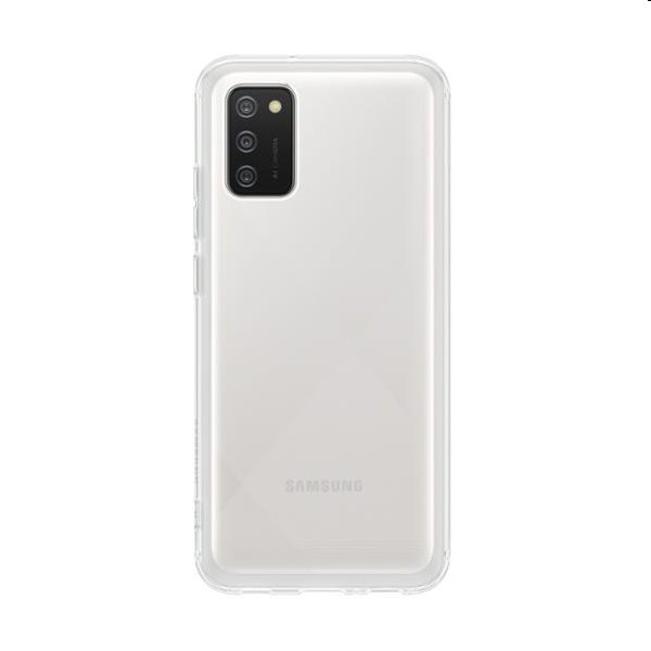 Samsung Clear Cover A02s, transparent - OPENBOX (Rozbalené zboží s plnou zárukou)