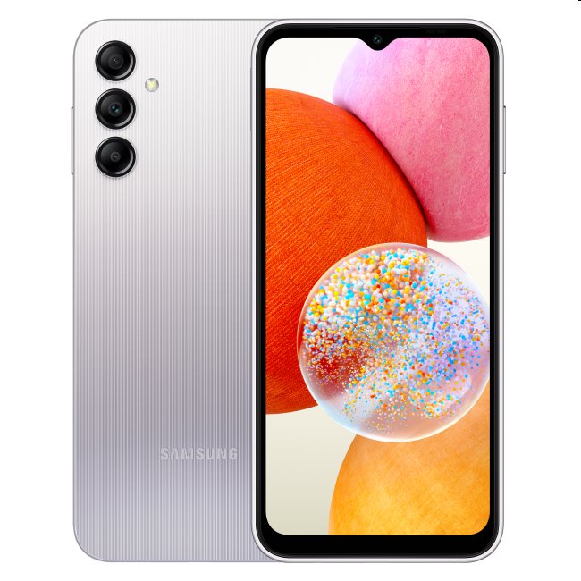 Samsung Galaxy A14, 4/64GB, stříbrný | nové zboží, neotevřené balení Samsung Galaxy A14, 4/64GB, stříbrný | nové zboží, neotevřené balení
