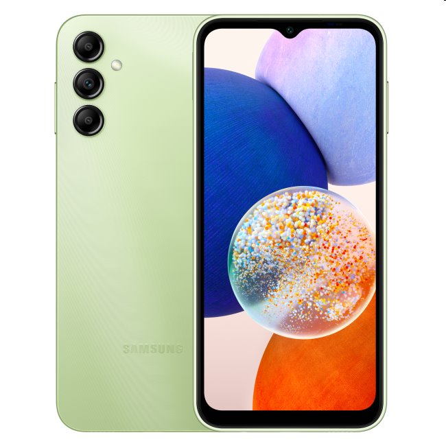 Samsung Galaxy A14 5G, 4/64GB, green, Třída B - použito, záruka 12 měsíců Samsung Galaxy A14 5G, 4/64GB, green, Třída B - použito, záruka 12 měsíců