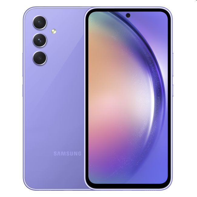 Samsung Galaxy A54 5G, 8/256GB, violet, Třída A - použito, záruka 12 měsíců