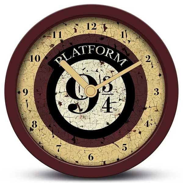 Stolní hodiny Platform 3/4 with Alarm (Harry Potter)