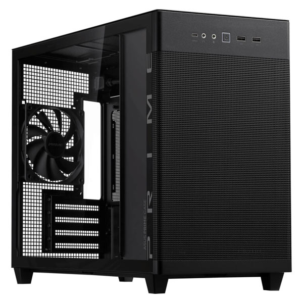 ASUS case AP201 PRIME CASE, MicroATX, black