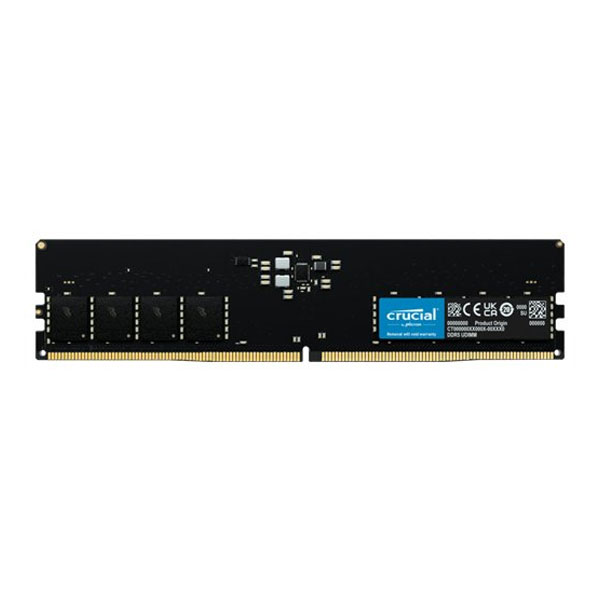 Crucial DDR5 32GB 4800MHz CL40 Unbuffered Crucial DDR5 32GB 4800MHz CL40 Unbuffered