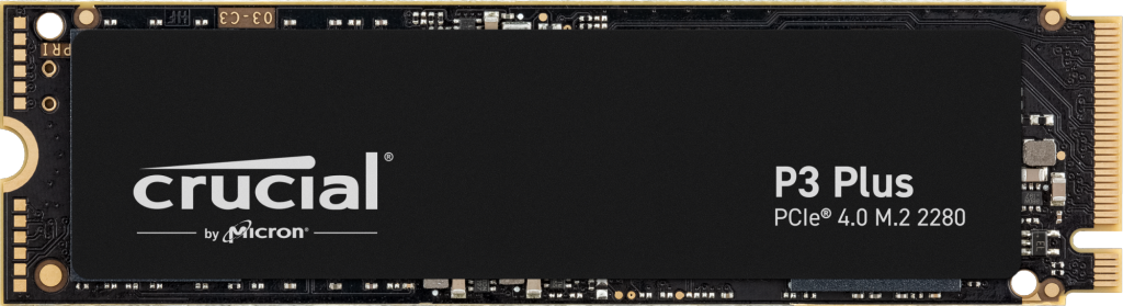 Crucial SSD P3 Plus 2 TB M.2 NVMe Gen4 5000/4200 MBps Crucial SSD P3 Plus 2 TB M.2 NVMe Gen4 5000/4200 MBps