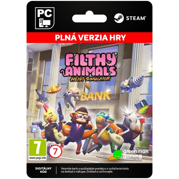 Filthy Animals: Heist Simulator [Steam]