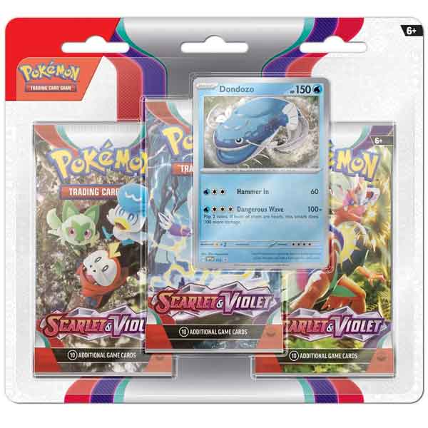 Kartová hra Pokémon TCG Scarlet & Violet 3 Blister Dondozo Kartová hra Pokémon TCG Scarlet & Violet 3 Blister Dondozo