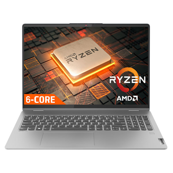 Lenovo IdeaPad Flex 5 16ABR8 Ryzen5 7530U 16GB 5125GB-SSD 16" WUXGA IPS AMD Radeon Win11Home,Arctic Grey