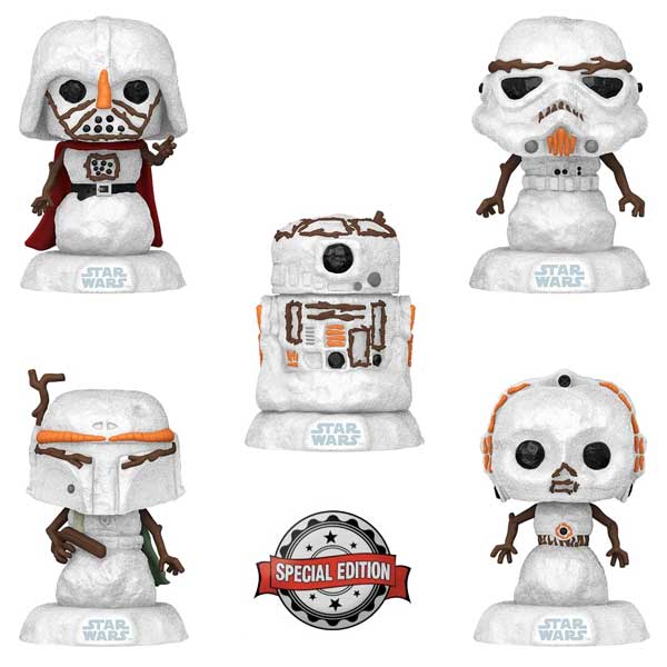 POP! 5 pack Holiday Snowman (Star Wars) Special Edition - OPENBOX (Rozbalené zboží s plnou zárukou)