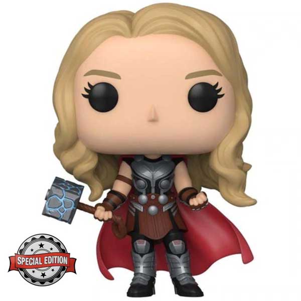 POP! Thor Love and Thunder: Mighty Thor without Helmet (Marvel) Special Edition (Metallic) - OPENBOX (Rozbalené zboží s plnou zárukou) POP! Thor Love and Thunder: Mighty Thor without Helmet (Marvel) Special Edition (Metallic) - OPENBOX (Rozbalené zboží s plnou zárukou)