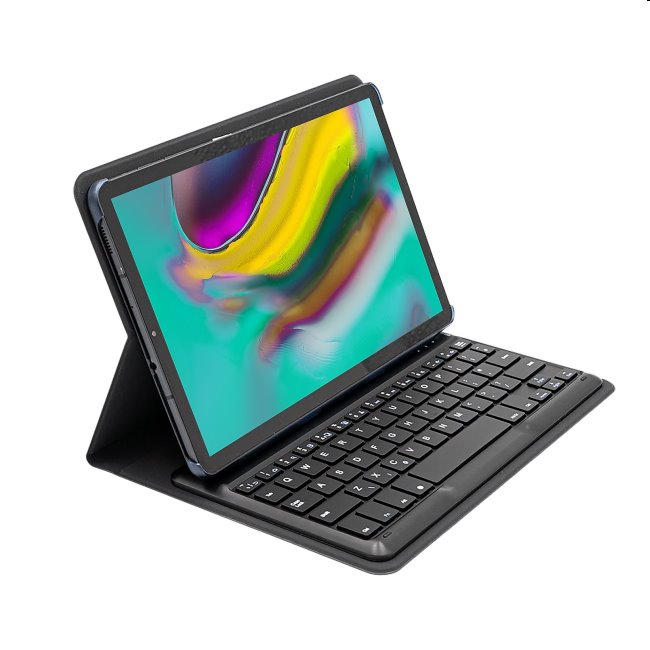 Pouzdro kožené s klávesnicou pro Samsung Galaxy Tab S6 Lite, black Pouzdro kožené s klávesnicou pro Samsung Galaxy Tab S6 Lite, black