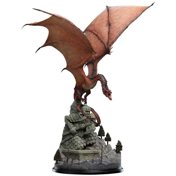 Soška Smaug the Fire-Drake Statue (The Hobbit) Limited Edition