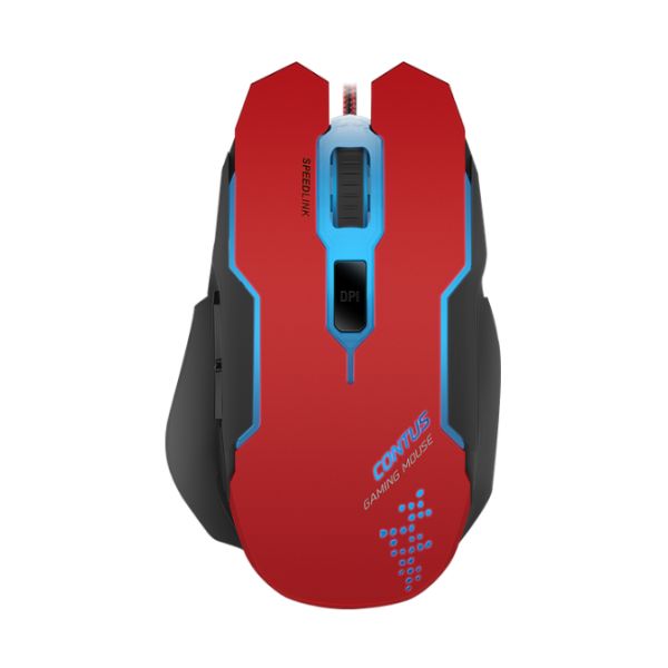 Speedlink Contus Gaming Mouse, black-red - OPENBOX (Rozbalené zboží s plnou zárukou)