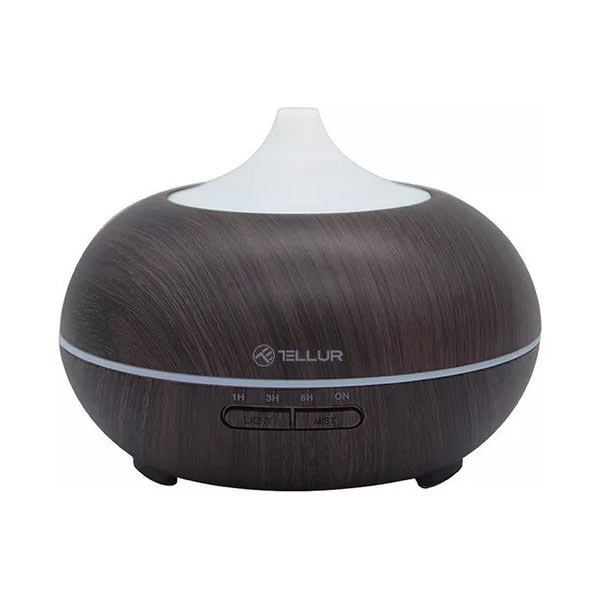 Tellur WiFi Smart aroma difuzér, 300 ml, LED, tmavě hnědý - OPENBOX (Rozbalené zboží s plnou zárukou)