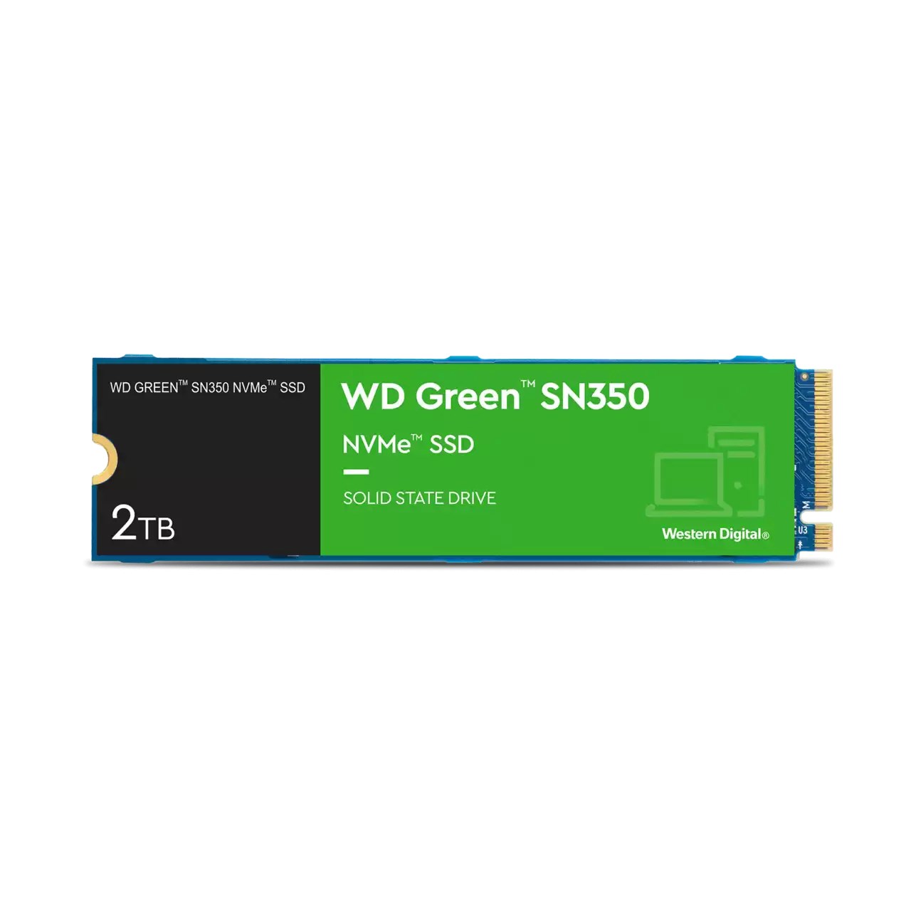 WD Green SN350 SSD 2TB M.2 NVMe Gen3 3200/3200 MBps WD Green SN350 SSD 2TB M.2 NVMe Gen3 3200/3200 MBps