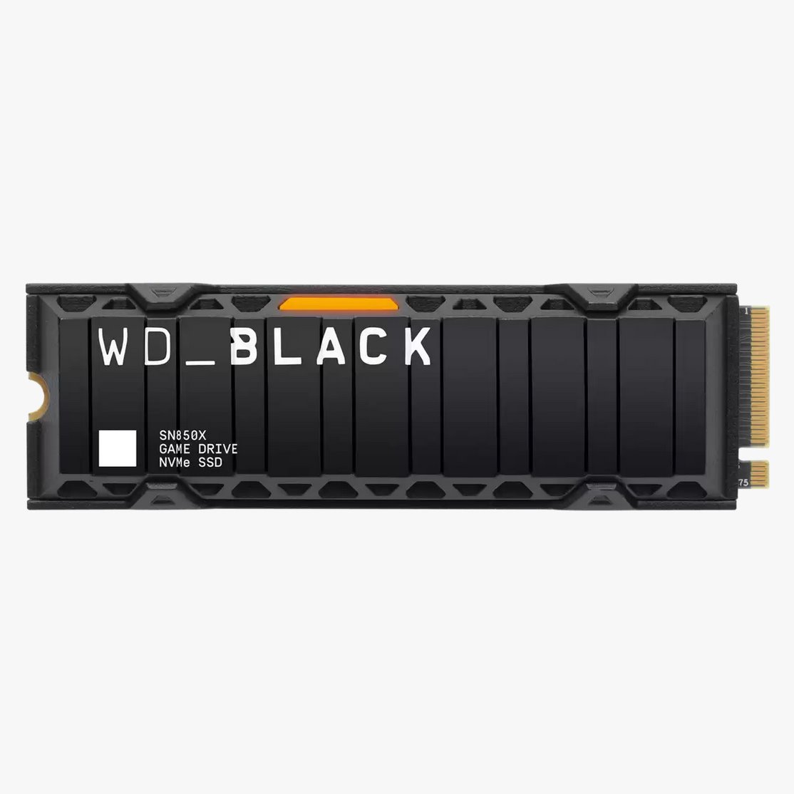 WD Black SN850X SSD 2TB M.2 NVMe Gen4 7300/6600 MBps with Heatsink (PS5 ready)