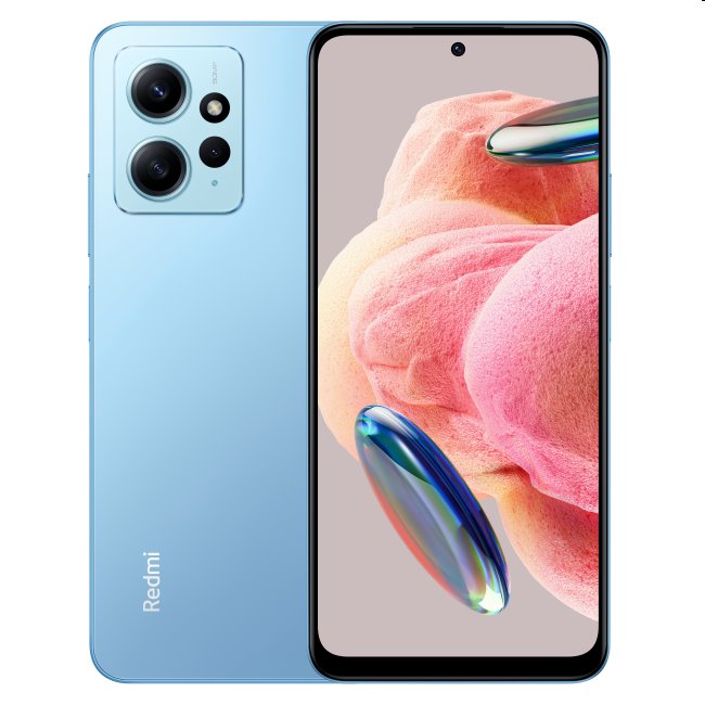 Xiaomi Redmi Note 12, 4/128GB, blue, Třída A - použito, záruka 12 měsíců