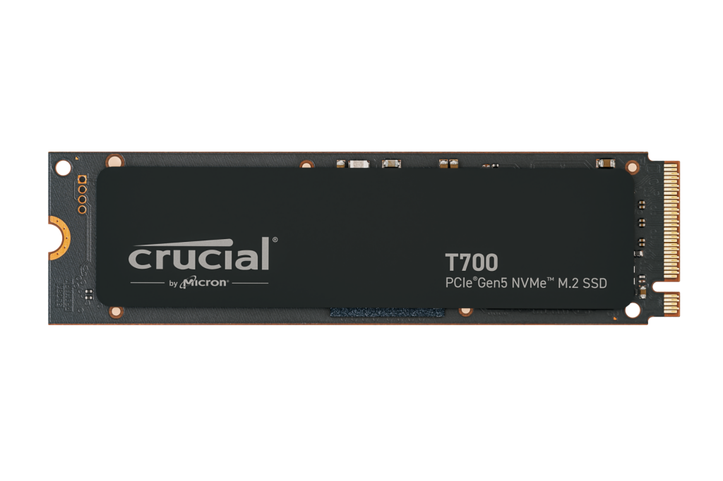 Crucial SSD T700 4TB M.2 NVMe Gen5 12400/11800 MBps Crucial SSD T700 4TB M.2 NVMe Gen5 12400/11800 MBps