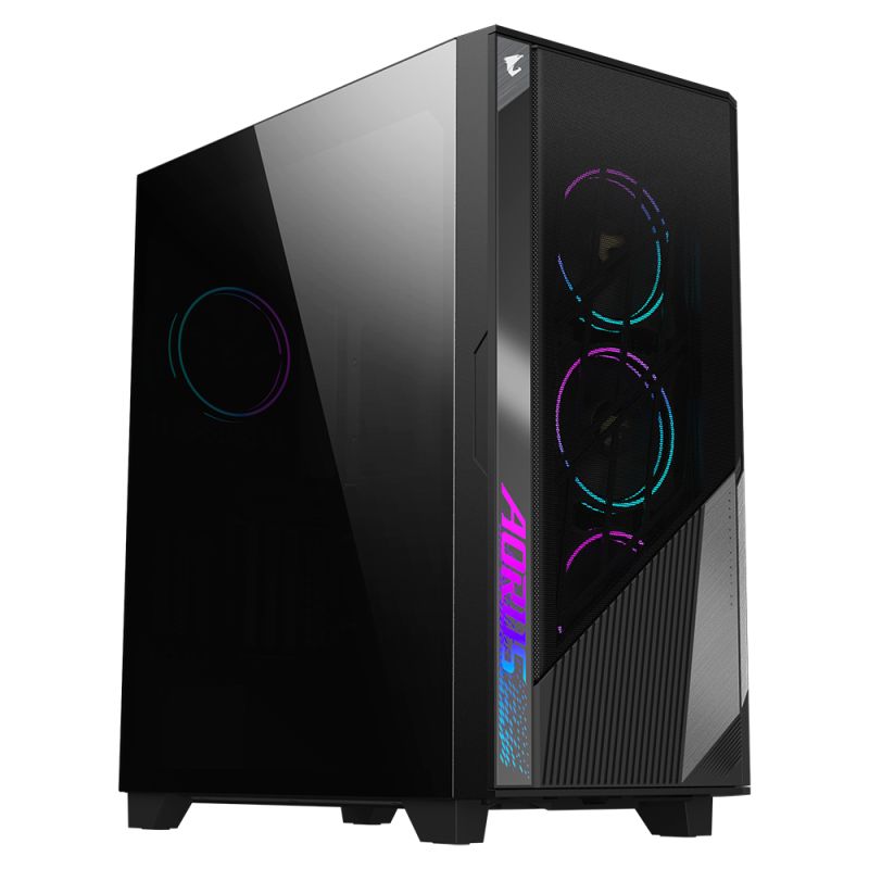 Gigabyte AORUS case C500 GLASS, E-ATX, Mid Tower Gigabyte AORUS case C500 GLASS, E-ATX, Mid Tower
