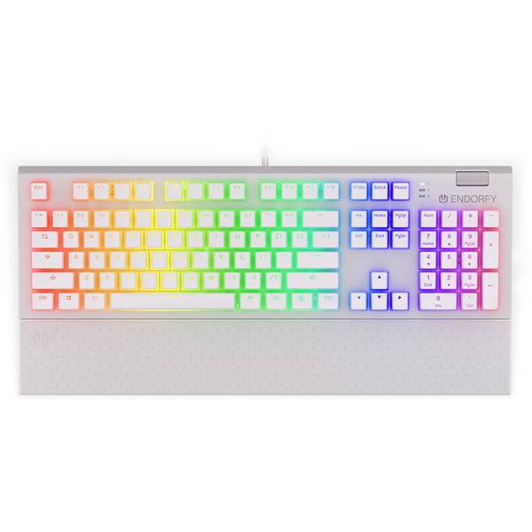 ENDORFY herná klávesnica Omnis OWH Pudd.Kailh BL RGB / USB / blue switch / drôtová /mechanická/US layout/biela RGB ENDORFY herná klávesnica Omnis OWH Pudd.Kailh BL RGB / USB / blue switch / drôtová /mechanická/US layout/biela RGB