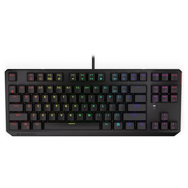 Herní klávesnice Endorfy Thock TKL Blue, US Herní klávesnice Endorfy Thock TKL Blue, US